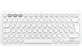 LOGITECH K380 (Mac) - Bluetooth Tastatur (Weiss)