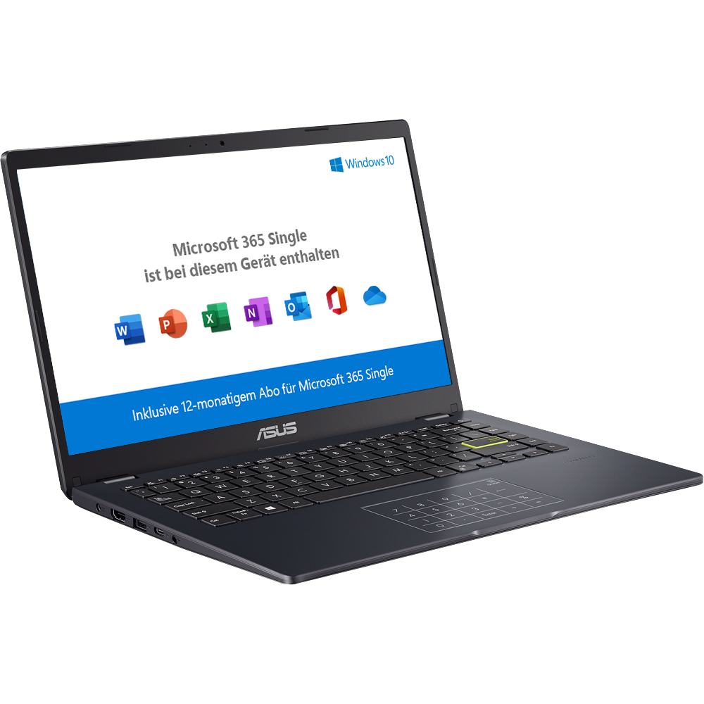 ASUS Vivobook 14 (E410MA-EK368TS) - 14,0 Zoll - Intel® Celeron® N4020 - 4 GB - 128 GB - Intel® UHD 600 - Windows 11 Home S-Modus