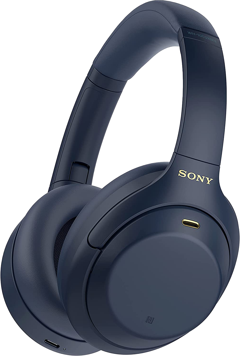 SONY WH-1000XM4 vezeték nélküli, zajszűrős fejhallgató, kék