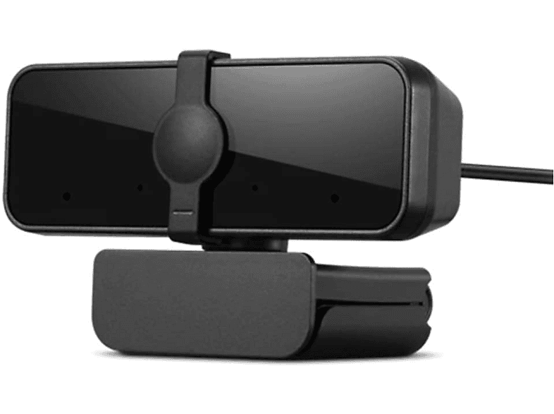 LENOVO Essential FHD Webcam, 4x Zoom, 30fps, Schwarz — Foto 2 von 4