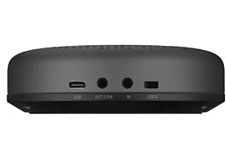 Altavoces para PC - Emeet Luna Conference Speaker, USB-C, Conector auxiliar, 3 Micrófonos, Negro