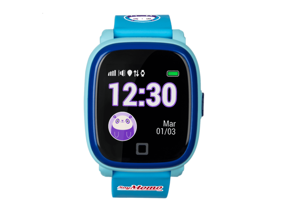 Soymomo H2o Reloj gps para niños azul smartwatch 1.2 30