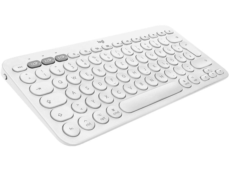 Bluetooth, kabellos, K380 Tastatur, Weiß Multi-Device, Mac, LOGITECH für