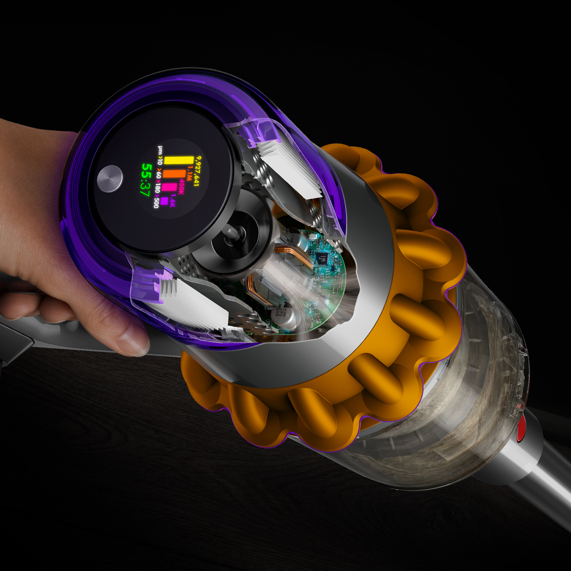 DYSON Steelstofzuiger V15 Detect Absolute (369535-01)