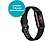 FITBIT Luxe - Bracelet d'activité (S: 140-180 mm / L: 180-220 mm, Silicone, Noir/Acier inoxydable graphite)
