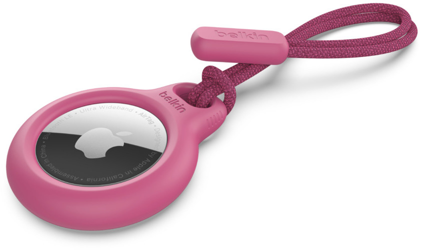 BELKIN AirTag-sleutelhanger Roze (F8W974BTPNK)