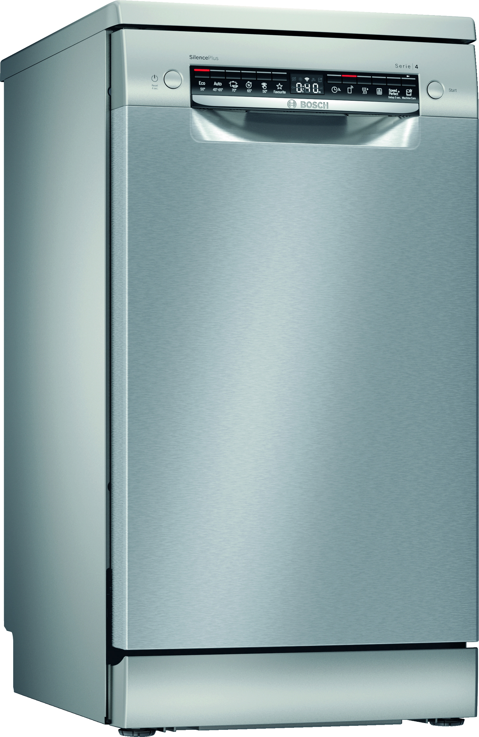 BOSCH SPS4HMI61E Serie 4 Geschirrspüler (unterbaufähig, 450 mm breit, 44 dB (A), E)