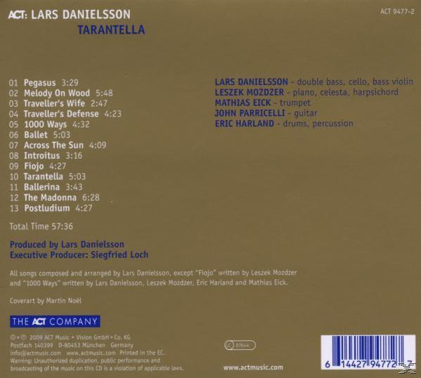 Danielsson Lars - Tarantella  - (CD)
