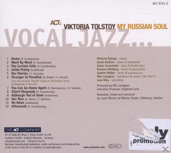 Viktoria Tolstoy - My Russian Soul  - (CD)