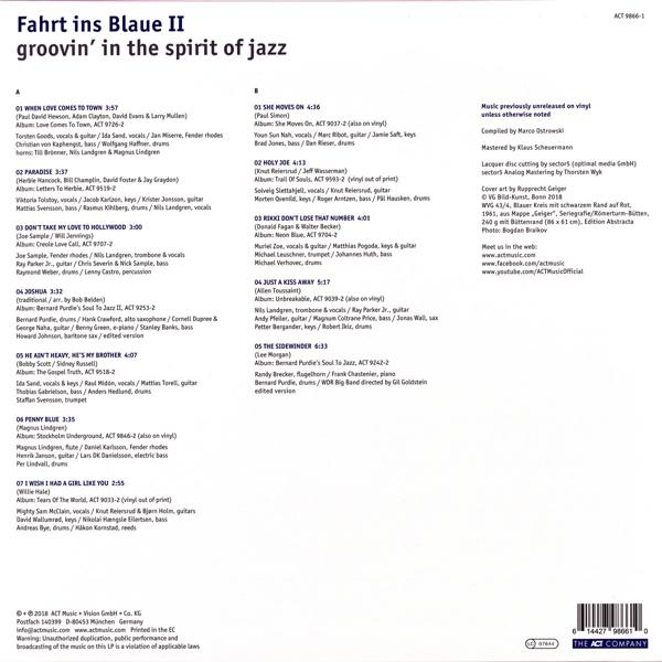 (LP - II-Groovin\' Of In Spirit Jazz Fahrt - Download) Blaue VARIOUS + The Ins
