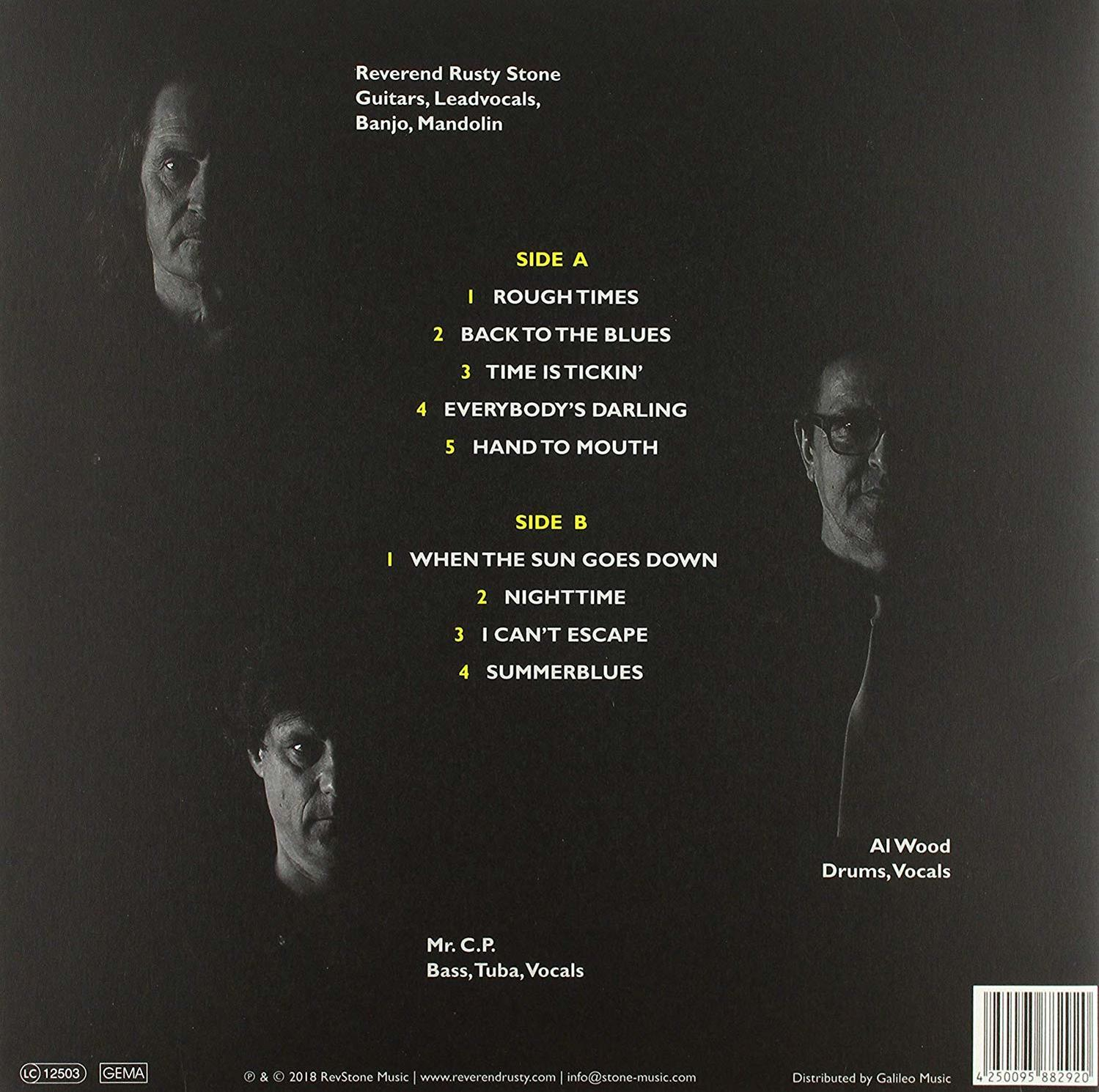 Reverend Rusty, The - Times (Vinyl) (LP) Rough Case 