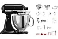 KITCHENAID Artisan KSM200 Swiss Anniversary - Küchenmaschine-Set (Schwarz)