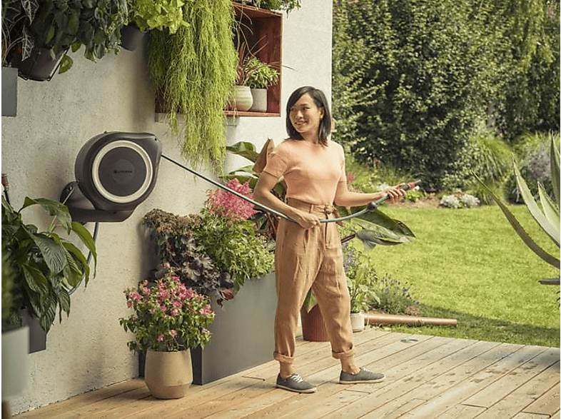 Gardena Wand-Schlauchbox RollUp M 18612-20 (20 Meter) — Foto 2 von 4