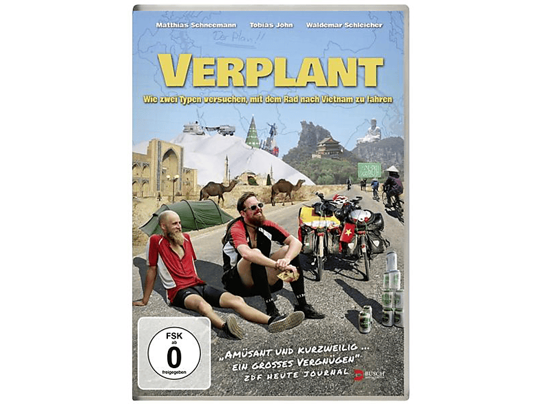 DVD Typen - fahren zwei Vietnam Fahrrad zu dem nach mit versuchen, Wie Verplant