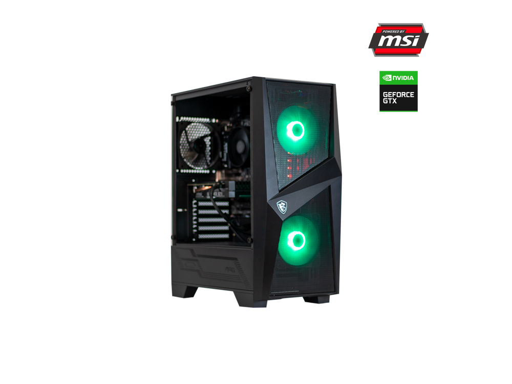 Pc Gaming Clon powered by msi b450 amd ryzen™ 5 3600 16 gb ram 480 1660