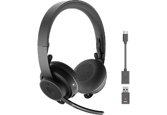 LOGITECH Zone 900 mit Noise-Cancelling-Mikrofon, On-ear Headset Bluetooth Schwarz