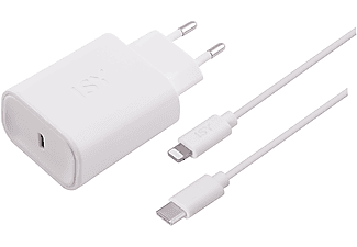 tijdelijk had het niet door Voorschrift ISY IWC-2500 Lightning-naar-USB-C Power Delivery Fast Charger Wit kopen? |  MediaMarkt