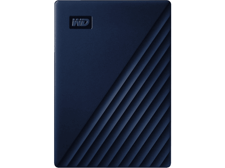 Para un día de viaje Inmoralidad pegamento Disco duro externo 5 TB | WD My Passport para Mac, Portátil, USB-C y USB-A,  Compatible con Genius, Con Contraseña, Azul