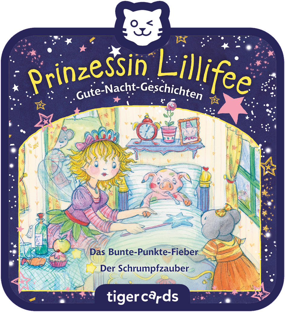 Kinderbuchcover mit Prinzessin, Schwein und Text auf Deutsch.