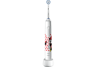 ORAL-B Junior Minnie Mouse - Elektrische Zahnbürste für Kinder (Weiss)