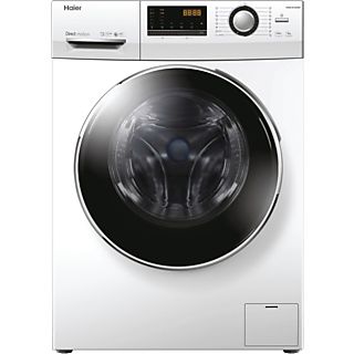 HAIER HW80-B14636N - Machine à laver - (8 kg, Blanc)