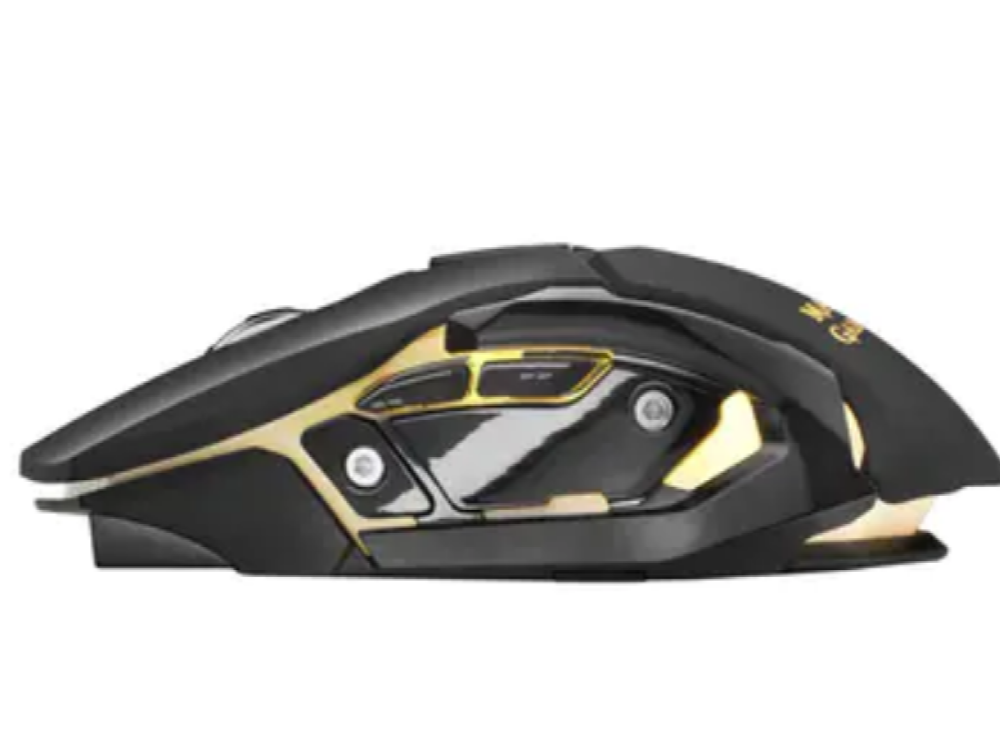 Ratón gaming - Mars Gaming MMW, Inalámbrico, 3200 ppp, Iluminación RGB, 6 Botones, Negro