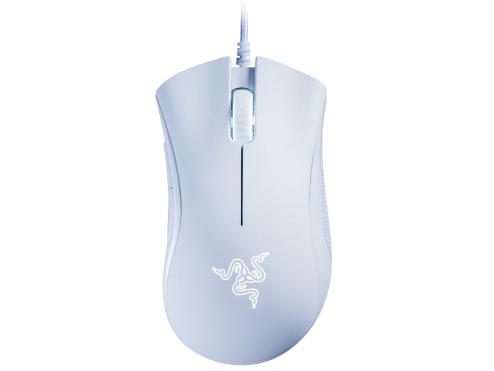 Ratón gaming - Razer DeathAdder Essential, Por cable, 6400 ppp, 30 G, USB, 1000 Hz, Hyperesponse, Blanco