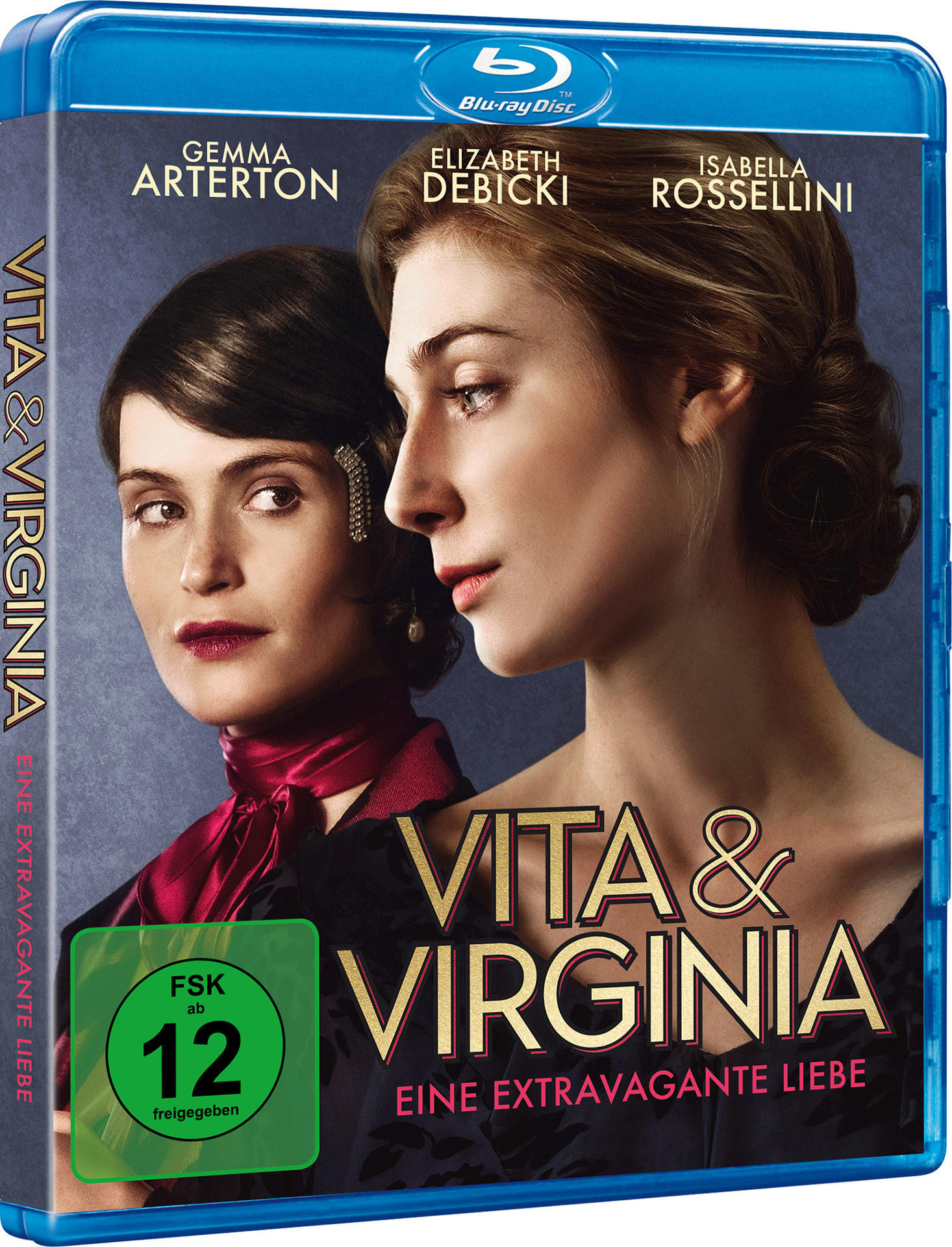 Blu-ray-Cover eines Films mit zwei Frauen, die sich ansehen.