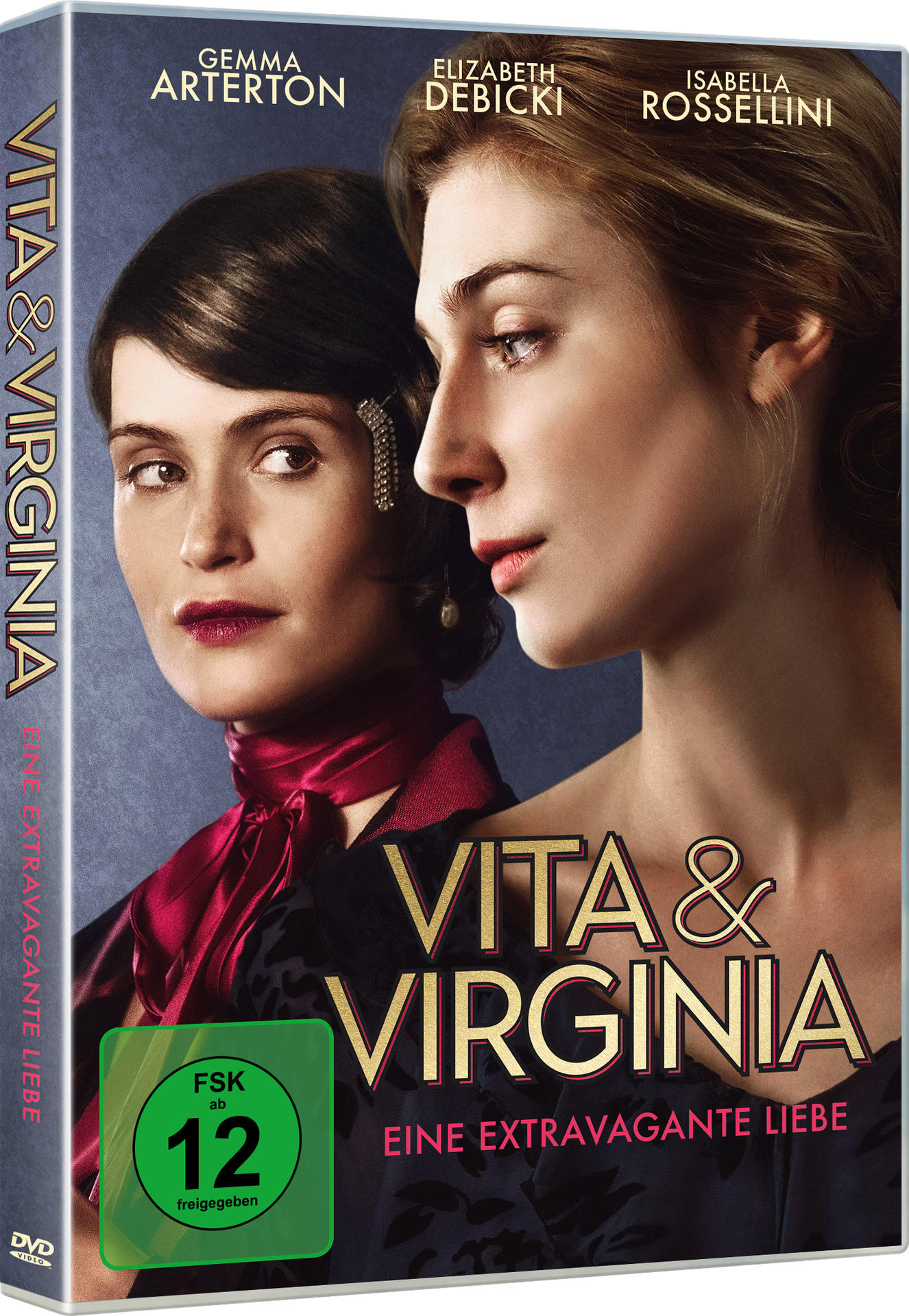 Filmcover mit zwei Frauen. Der Titel ist auf Deutsch.