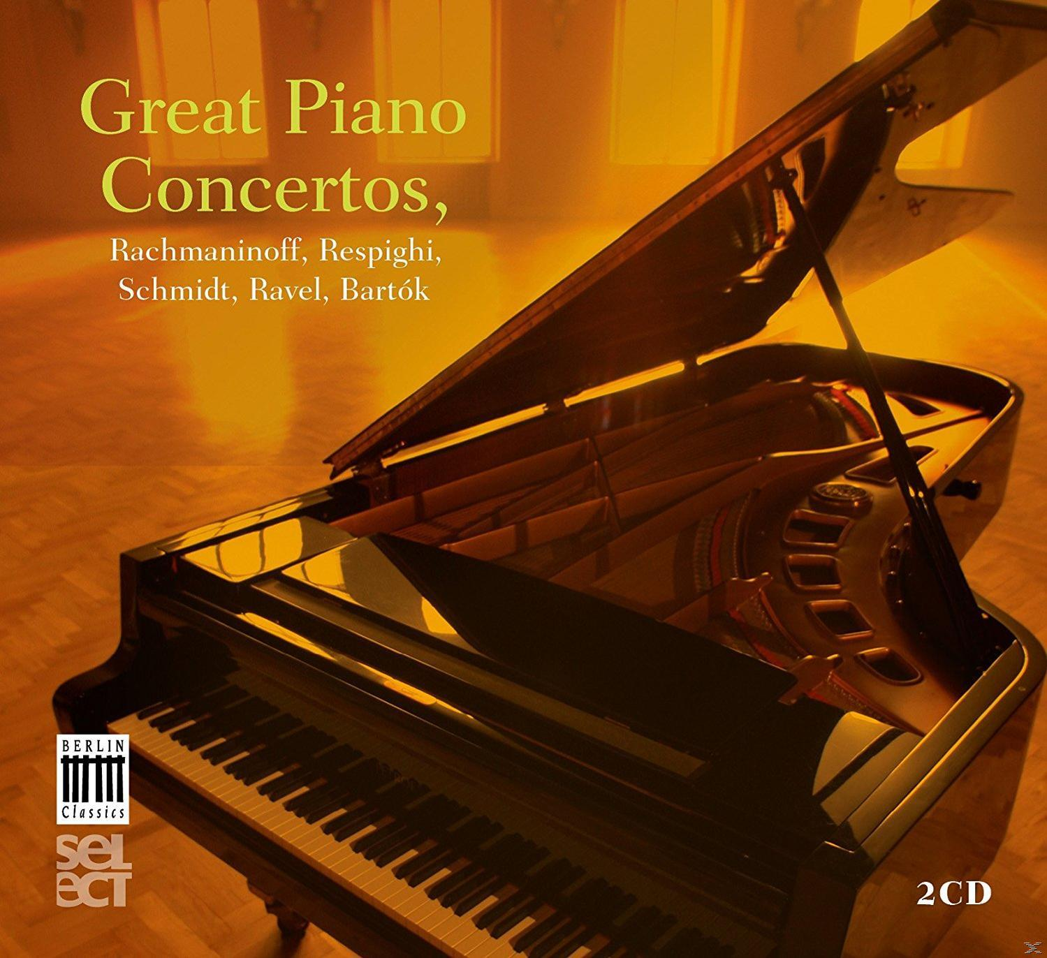 VARIOUS - Great Piano Concertos  - (CD)