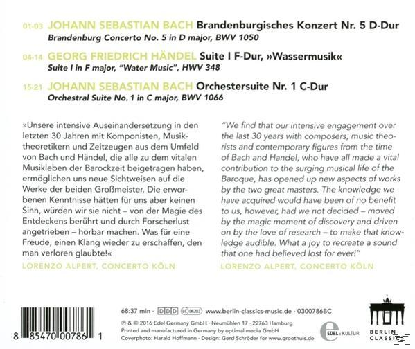 Concerto Köln - Portrait  - (CD)