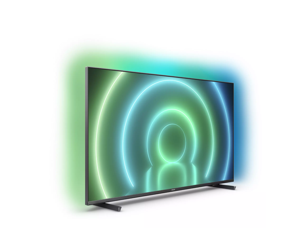 TV LED 75" - Philips 75PUS7906/12, UHD 4K, 4 núcleos, Dolby Atmos, Dolby Vision, Ambilight, HDR, Gris