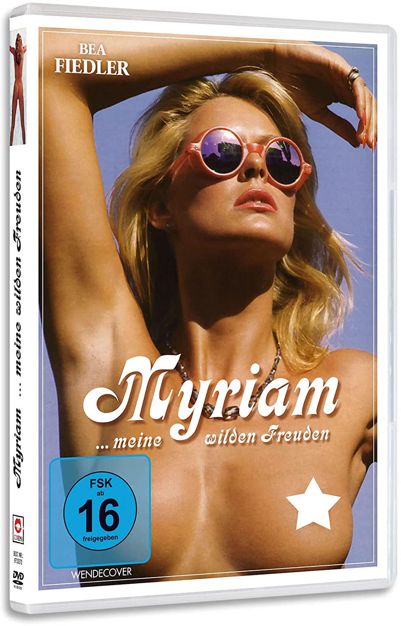 DVD-Cover von 'Myriam' mit einer Frau mit Sonnenbrille.