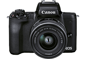 CANON EOS M50 MARK II BK VLOGGER KIT Aynasız Fotoğraf Makinesi Siyah