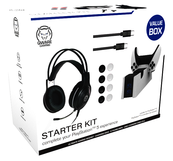 SONY PlayStation 5 Disk Edition + DualSense Zwart + Accessoirespakket + Ratchet & Clank Rift Apart