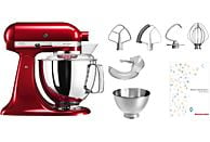 KITCHENAID Artisan KSM200 Swiss Edition - Robot da cucina (Rosso mela metallizzato)