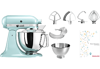 KITCHENAID Artisan KSM200 Swiss Edition - Robot de cuisine (Bleu glacier)