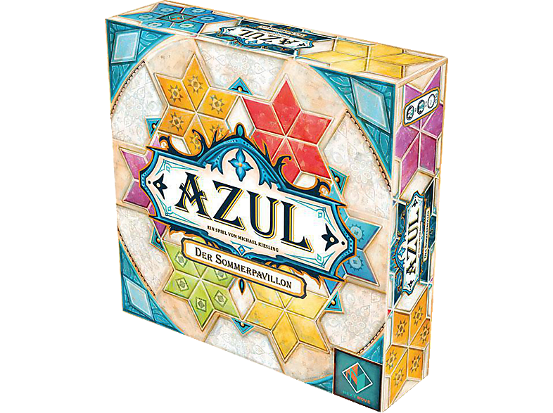 Der Azul NEXT MOVE GAMES Sommerpavillon Gesellschaftsspiel Mehrfarbig