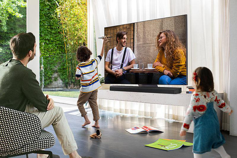 SAMSUNG HW-Q900A, Soundbar, Schwarz