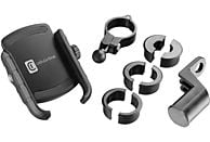 CELLULARLINE Support smartphone pour moto Rider Steel Noir (MOTOHOLDERALUK)