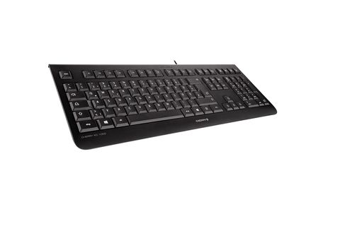 CHERRY KC 1000, Tastatur, Standard, kabelgebunden, Schwarz Tastatur in  Schwarz kaufen | SATURN
