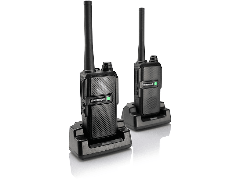 ALBRECHT TECTALK WORKER 3 2ER KOFFERSET Funkgerät Schwarz