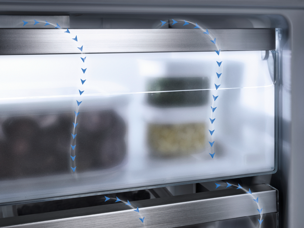 Frigorífico combi - Miele KFN7774DREEU1, Integrable, 245 l, No Frost, 177.2 cm, CleanSteel, Enfríamento rápido, Blanco