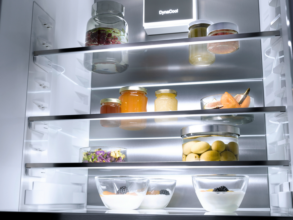 Frigorífico combi - Miele KFN7774DREEU1, Integrable, 245 l, No Frost, 177.2 cm, CleanSteel, Enfríamento rápido, Blanco