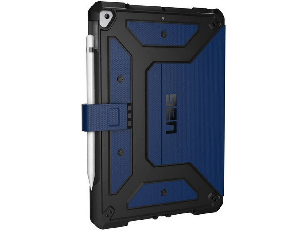 Funda tablet - UAG Metropolis, Para Apple iPad 10.2 (2020), iPad 10.2 (2019), MIL STD 810G 516.6, Azul