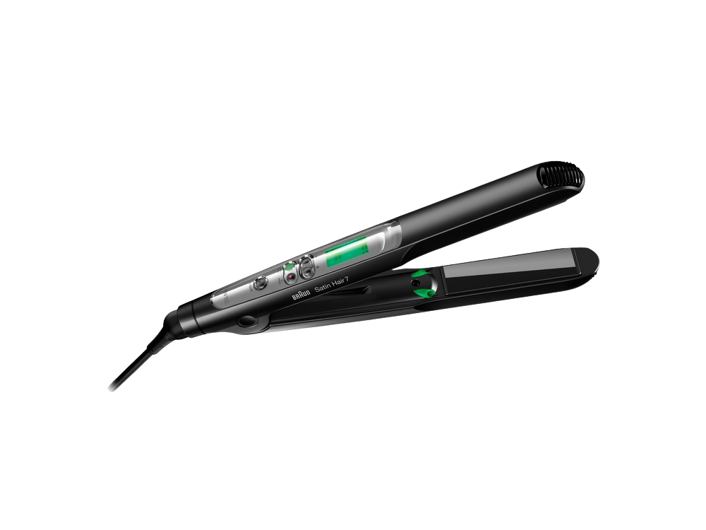 Braun Es02 Negro plata plancha de pelo satin hair 7 iontec st710 cerámico tecnología para potenciar el brillo caliente 2