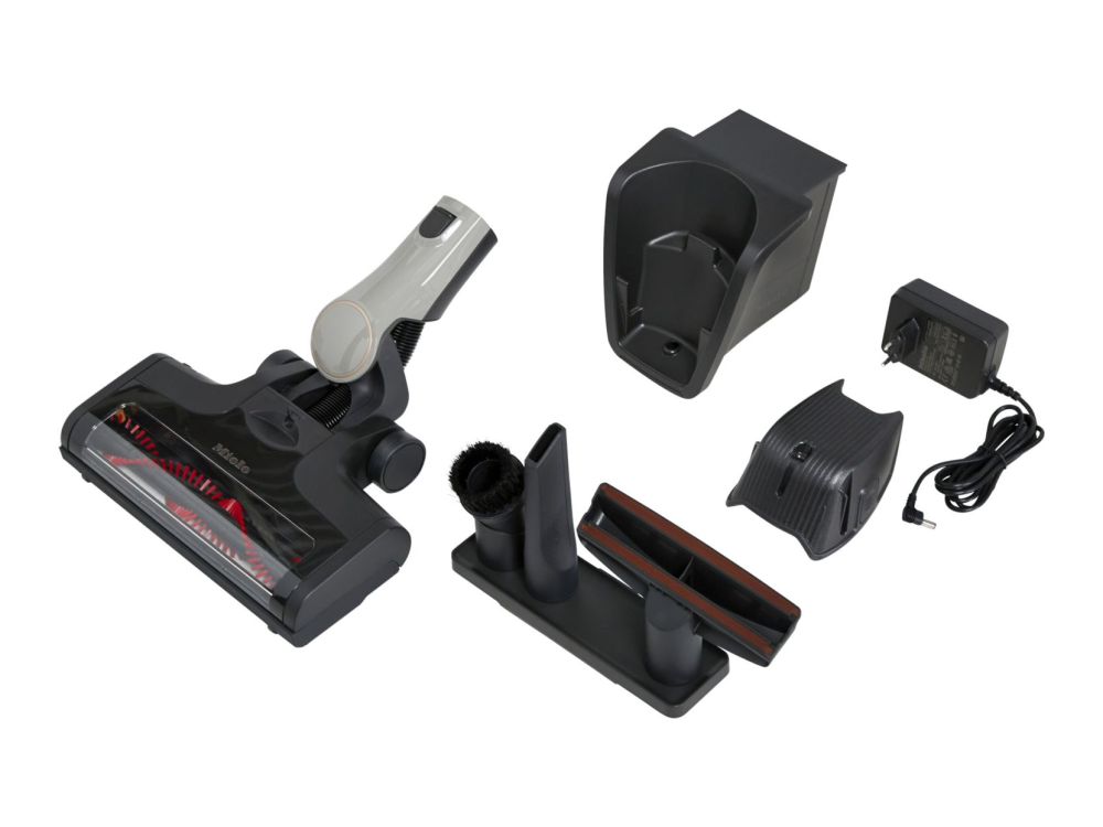 Aspirador escoba - Miele Triflex HX1 Power, 170 W, 0.5 l, Tecnología Vortex, mAh 2500, Gris