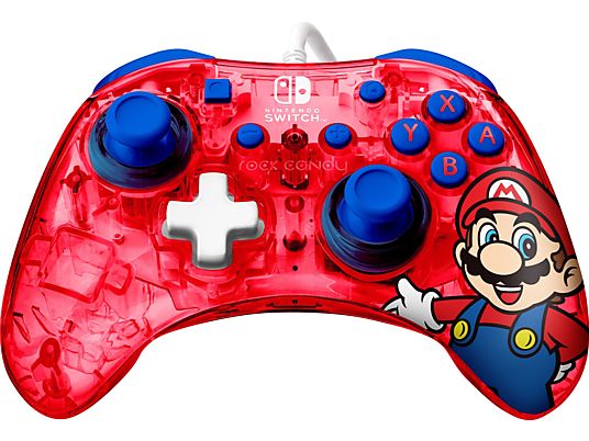 PDP Rock Candy Mini - Super Mario Edition - Controller (Mehrfarbig)