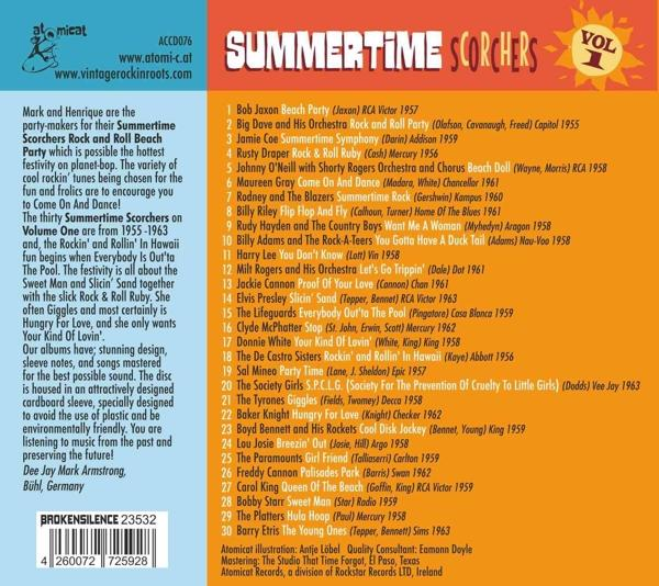 VARIOUS - Summertime Scorchers Vol.1  - (CD)