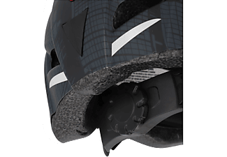 FISCHER 50449 Urban Plus Brooklyn (Fahrradhelm, 52 - 59 cm, Schwarz)